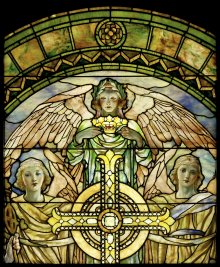 The Righteous Shall Receive a Crown of Glory, Louis Comfort Tiffany