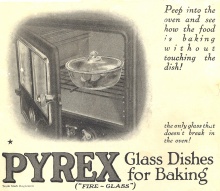Pyrex advertisement 1916