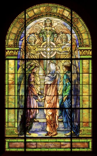 The Righteous Shall Receive a Crown of Glory, Louis Comfort Tiffany