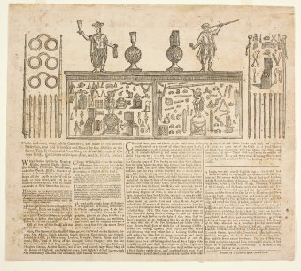 “George Willdey's Great toy spectacle and print shop,” George Willdey, London, c. 1726-1728. CMGL 146190.