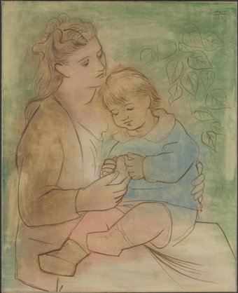 Pablo Picasso (Spanish, 1881-1973), Mother and Child, 1922