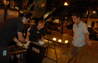 Fernando and Humberto Campana at GlassLab Design Miami 2007